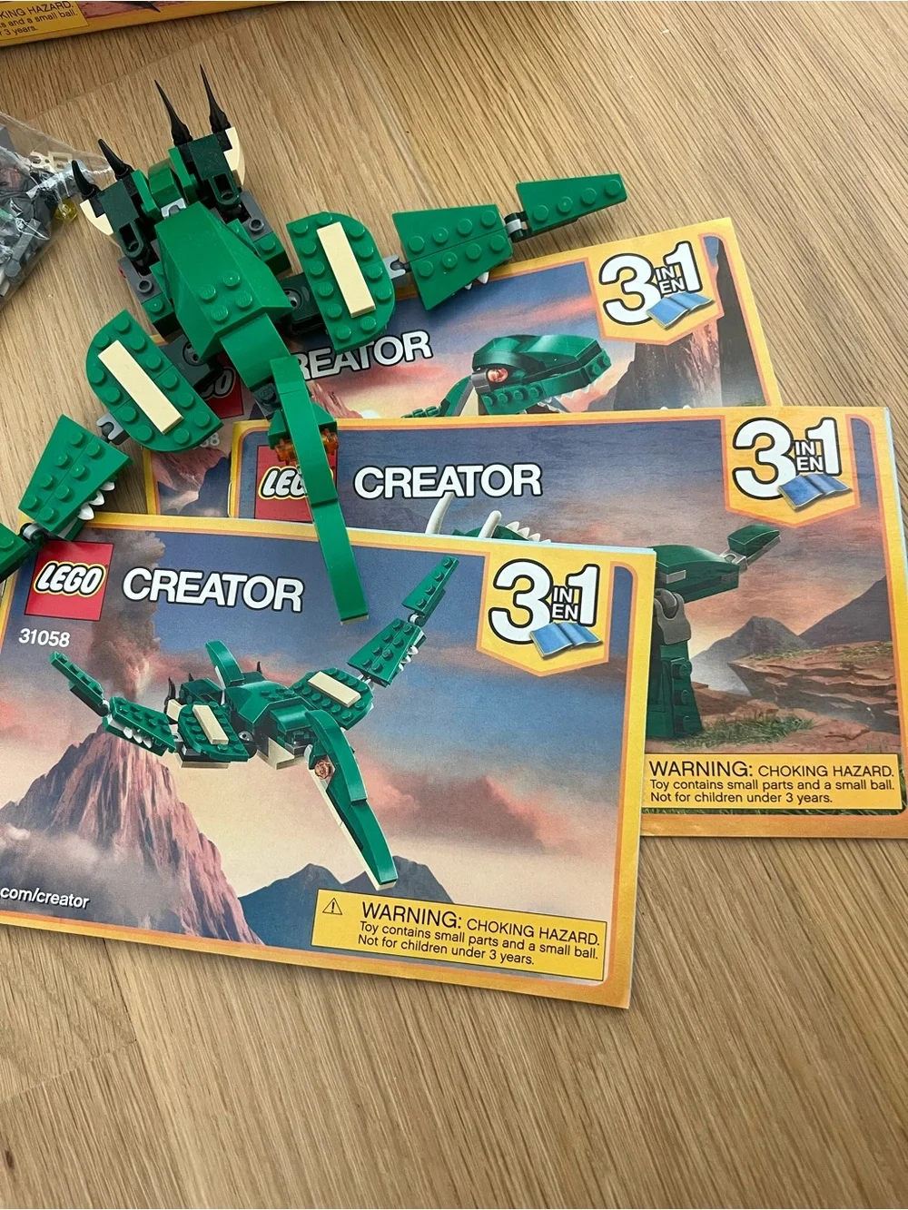 Lego Creator Green 3-in-1 31058